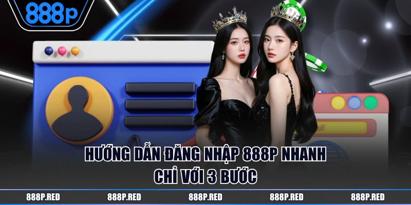 Hướng dẫn đăng nhập 888P nhanh chỉ với 3 bước